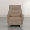 Rogan II Leather Power Rocker Recliner 1 Rogan II Leather Power Rocker Recliner -Furniluxe 101610 beige leather recliner signature 01