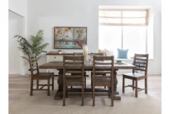 Caden Dining Side Chair -Furniluxe 109148 natural wood dining chair room 52