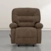 Decker III Fabric Wallaway Recliner -Furniluxe 213315 brown fabric recliner signature 01