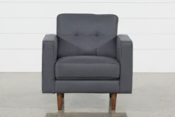 London Dark Grey Chair -Furniluxe 225768 1