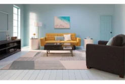 Cliff 45" Twin Sleeper Chair -Furniluxe 225829 black fabric twin sleeper chair room 08