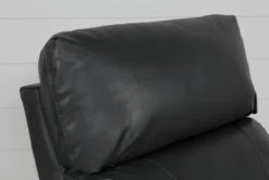 Connie Smoke Power Wallaway Recliner With Power Headrest & USB 22 Connie Smoke Power Wallaway Recliner With Power Headrest & USB -Furniluxe 240981 grey fabric recliner detail 08