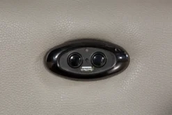 Moana Taupe Leather Power Reclining Chair With USB -Furniluxe 242018 beige leather power reclining chair 6