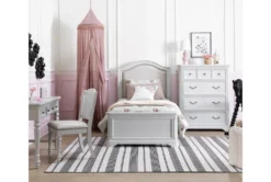 Julia Desk Chair -Furniluxe 242547 grey wood office chair room 41