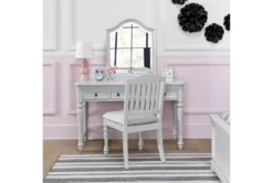 Julia Desk Chair -Furniluxe 242547 grey wood office chair room 43