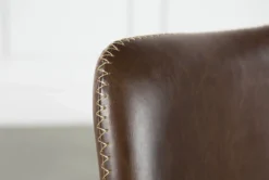 Cobbler Dining Side Chair -Furniluxe 244318 brown multimedia side chair material 4