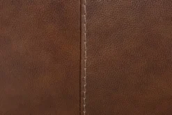 Cassidy Leather Swivel Chair -Furniluxe 244440 brown leather chair detail 04