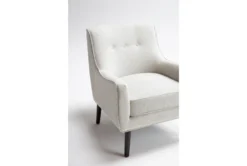 Kendra Beige Accent Chair -Furniluxe 244485 natural fabric accent chair room 41