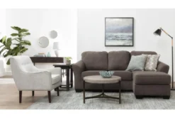 Kendra Beige Accent Chair -Furniluxe 244485 natural fabric accent chair room 43