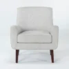 Kendra Beige Accent Chair -Furniluxe 244485 natural fabric accent chair v2 signature 01