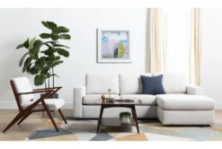 Kendrick Stone Accent Chair -Furniluxe 244489 natural fabric accent chair room 81