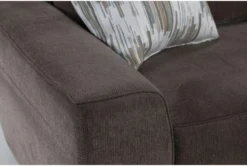 Parker II Chenille 65" Oversized Chair -Furniluxe 246909 brown fabric chair detail 44