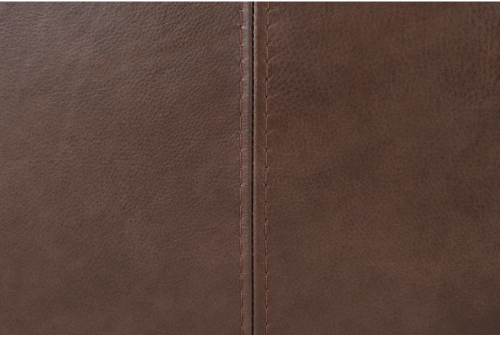 Amala Brown Leather Reclining Swivel Chair With Adjustable Headrest And Ottoman 16 Amala Brown Leather Reclining Swivel Chair With Adjustable Headrest And Ottoman - Image 14