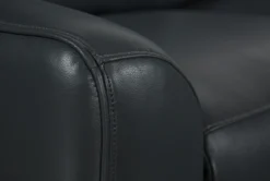 Bridget Grey Power Wallaway Recliner With Power Headrest, Lumbar & USB -Furniluxe 248843 grey polyester wallaway arm 16