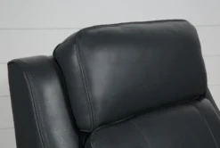 Bridget Grey Power Wallaway Recliner With Power Headrest, Lumbar & USB -Furniluxe 248843 grey polyester wallaway feature 14