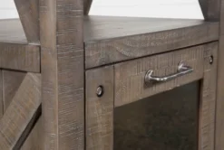 Jaxon Grey 28" Pier 14 Jaxon Grey 28" Pier -Furniluxe 249581 grey wood pier hardware 05