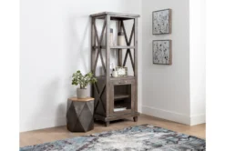 Jaxon Grey 28" Pier 17 Jaxon Grey 28" Pier -Furniluxe 249581 grey wood pier room 09