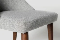 Moda II Grey Dining Side Chair -Furniluxe 254075 grey fabric dining chair detail 04 1