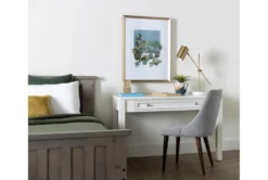 Moda II Grey Dining Side Chair -Furniluxe 254075 grey fabric dining chair room 42