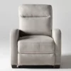 Jarrell Light Grey Manual Recliner -Furniluxe 254382 v2 grey fabric recliner signature 01