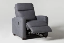 Jarrell Blue Grey Manual Recliner 9 Jarrell Blue Grey Manual Recliner -Furniluxe 254383 blue fabric recliner recline 03