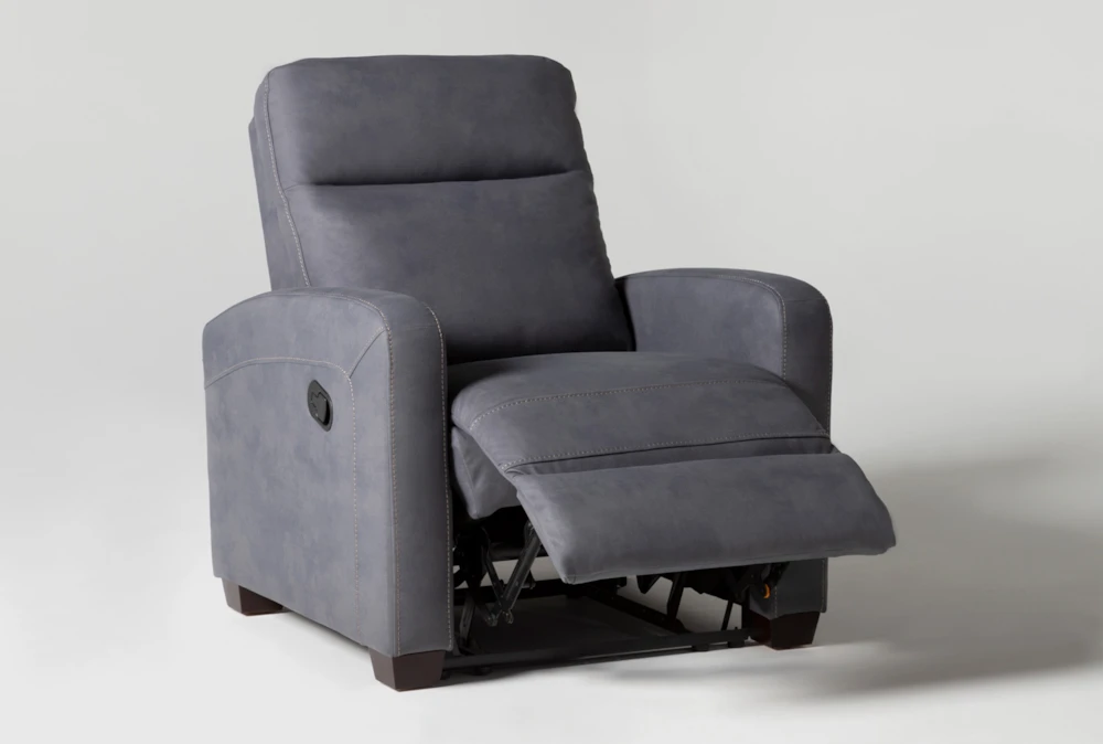 Jarrell Blue Grey Manual Recliner 5 Jarrell Blue Grey Manual Recliner - Image 3