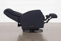 Dale IV Fabric Swivel Glider Recliner -Furniluxe 255885 blue fabric swivel glider recline 04