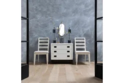 Centre Dining Side Chair By Nate Berkus + Jeremiah Brent -Furniluxe 255927 white wood dining chair room 65