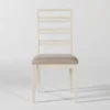 Centre Dining Side Chair By Nate Berkus + Jeremiah Brent -Furniluxe 255927 white wood dining chair signature 01