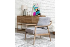 Dena Grey Accent Chair 18 Dena Grey Accent Chair -Furniluxe 256080 grey fabric accent chair room 47