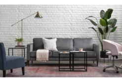 Phoebe Blush Velvet Rolling Office Chair -Furniluxe 256361 pink multi media office chair room 37