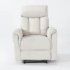 Suzy II Cream Wallaway Recliner -Furniluxe 259757 beige fabric wallaway signature 01
