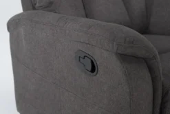 Suzy II Dark Grey Wallaway Recliner -Furniluxe 259758 grey fabric wallaway detail 44