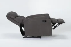 Suzy II Dark Grey Wallaway Recliner -Furniluxe 259758 grey fabric wallaway side 20
