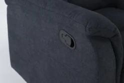 Suzy II Blue Wallaway Recliner -Furniluxe 259759 blue fabric wallaway detail 44