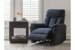 Suzy II Blue Wallaway Recliner -Furniluxe 259759 blue fabric wallaway room 59