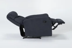 Suzy II Blue Wallaway Recliner -Furniluxe 259759 blue fabric wallaway side 20