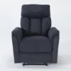Suzy II Blue Wallaway Recliner -Furniluxe 259759 blue fabric wallaway signature 01