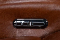 Victor Chestnut Power Zero Gravity Recliner With Power Headrest & Lumbar -Furniluxe 261004 brown leather recliner v2 detail 43