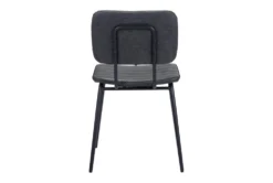 Nantucket Grey Dining Side Chair Set Of 2 -Furniluxe 262535 grey polyurethane dining chair detail 46