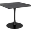 Dawn Black 35" Square Dining Table 2 Dawn Black 35" Square Dining Table -Furniluxe 262540 black mdf dining table signature 04