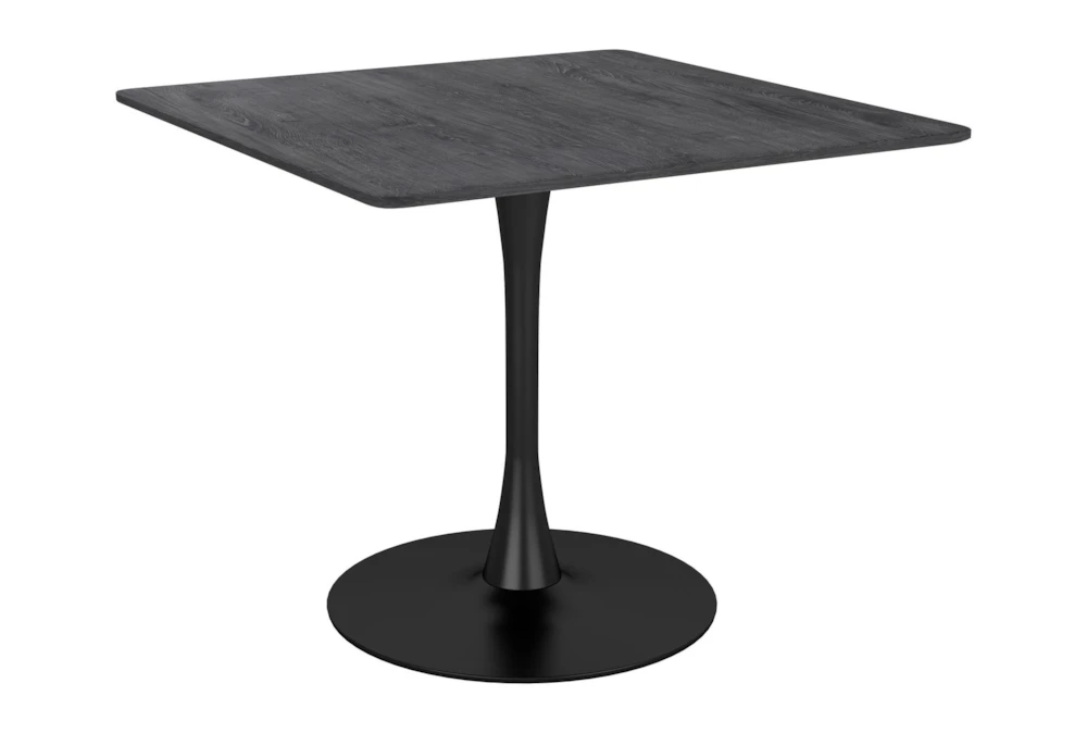 Dawn Black 35" Square Dining Table 3 Dawn Black 35" Square Dining Table