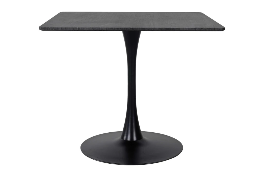 Dawn Black 35" Square Dining Table 5 Dawn Black 35" Square Dining Table - Image 3