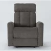 Halo II Grey Power Recliner With Power Headrest & USB 2 Halo II Grey Power Recliner With Power Headrest & USB -Furniluxe 264439 grey fabric recliner signature 01