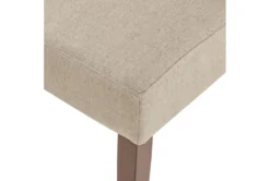 Elijah Taupe Dining Side Chair Set Of 2 -Furniluxe 267509 grey wood dining chair detail 45