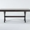 Pollie 72-90" Extension Dining Table 1 Pollie 72-90" Extension Dining Table -Furniluxe 267682 black wood dining table signature 01