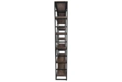 Mango + Iron Industrial 60" Double Bookcase -Furniluxe 268712 side 14