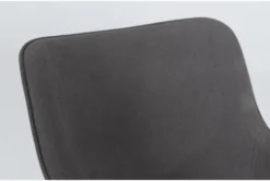 Stratus Upholstered Side Chair -Furniluxe 269067 grey fabric dining chair detail 44