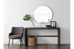 Stratus Upholstered Side Chair -Furniluxe 269067 grey fabric dining chair room 46