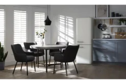 Stratus Upholstered Side Chair -Furniluxe 269067 grey fabric dining chair room 48